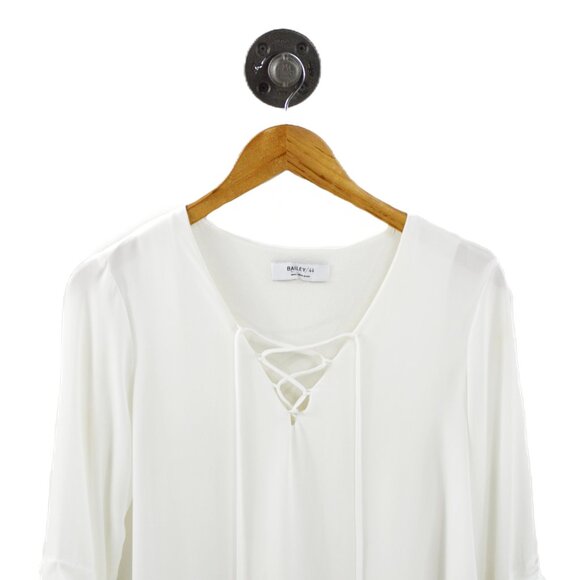 Bailey/44 lace front blouse #217-44 - Picture 2 of 3